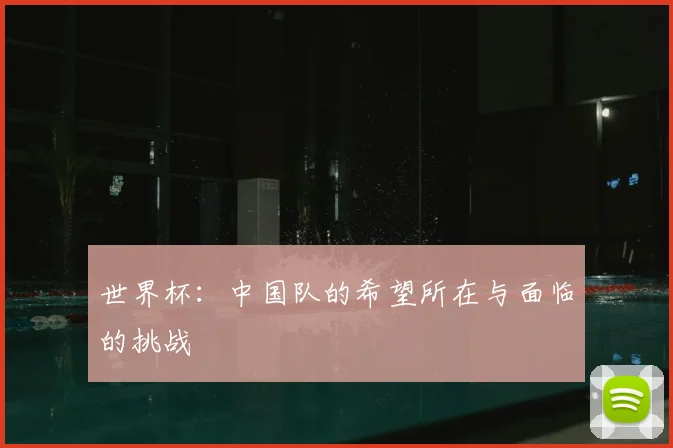 世界杯：中国队的希望所在与面临的挑战