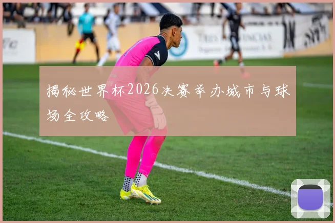揭秘世界杯2026决赛举办城市与球场全攻略